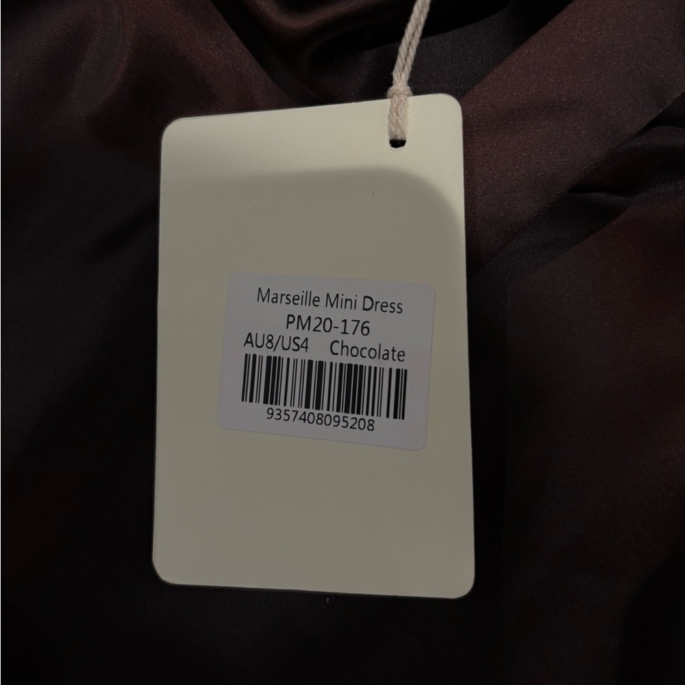 Peppermayo Marseille Mini Dress in Brown - Picture 4 of 5